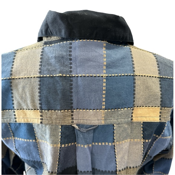 Vintage Bobbie Brooks Cotton Plaid Embroidered Shirt Size S - Picture 5 of 11